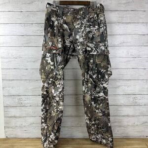 Sitka Mens 34T Stratus Pants Optifade Elevated II 34x34 camo hunting cargo